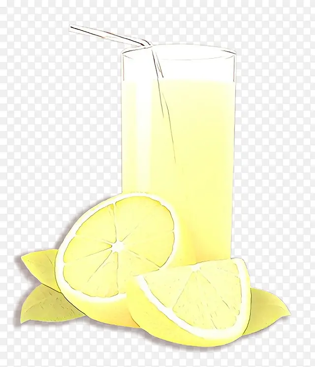 卡通 黄色 柠檬