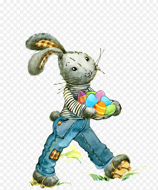 玩具 动物形象 复活节兔子