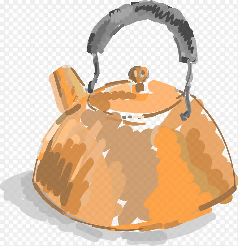 水壶 橙子 炉灶水壶