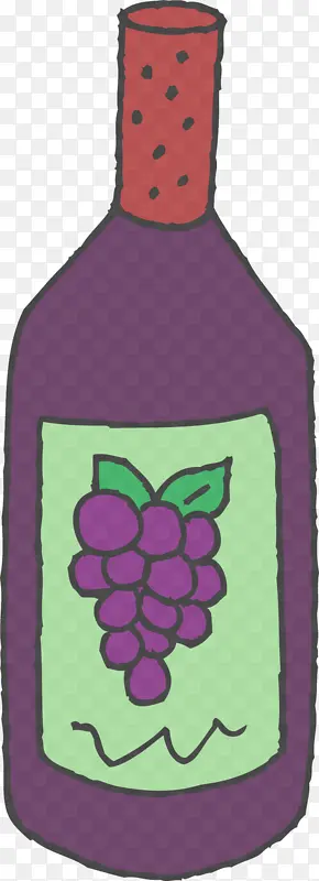 瓶子 紫色 水瓶
