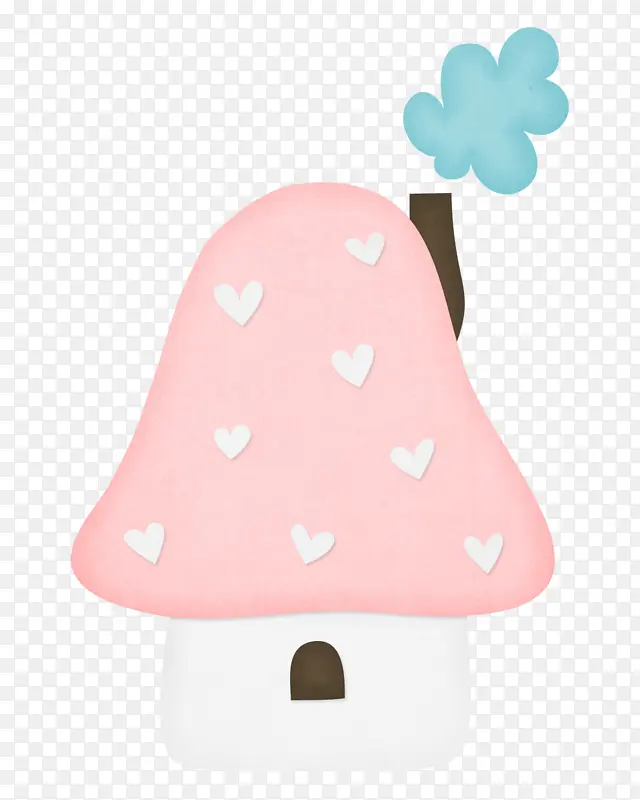 粉色蘑菇云冻甜点气象现象