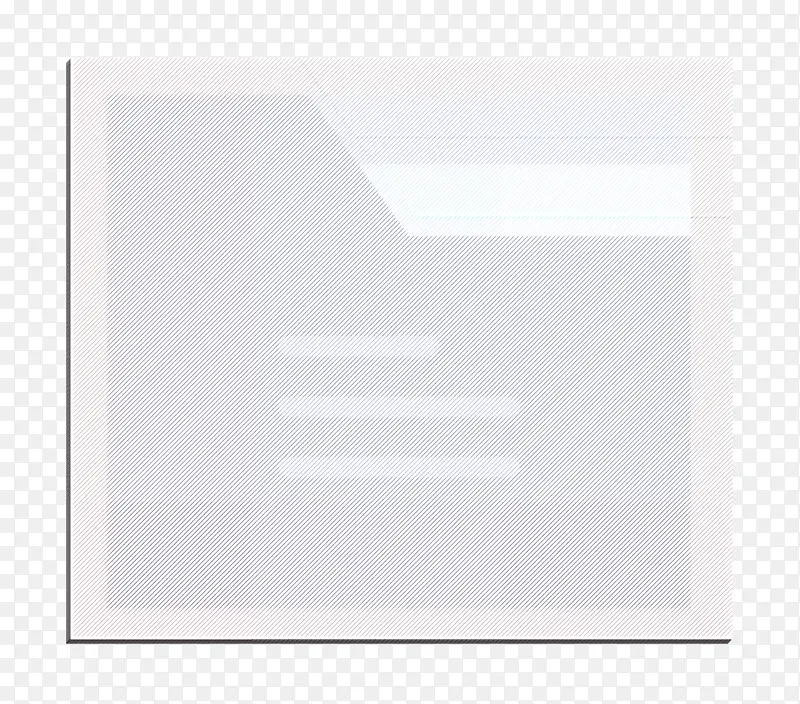 文件夹图标 基本图标 白色