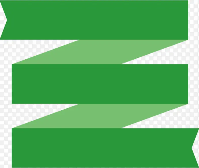 绿色 线条 矩形