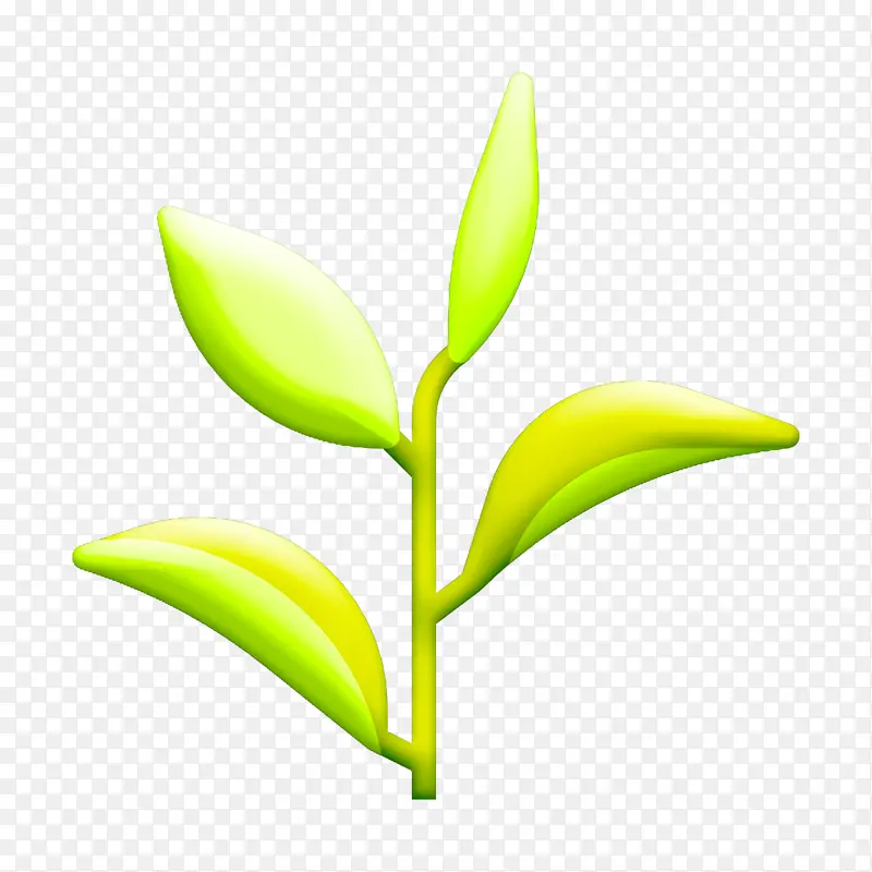 绿茶图标 植物图标 自然气味图标