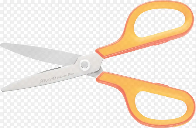 采购产品剪刀 橙色 切割工具