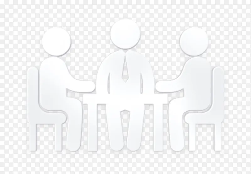 商务会谈图标PNG图片素材下载_图片编号6936029-PNG素材网