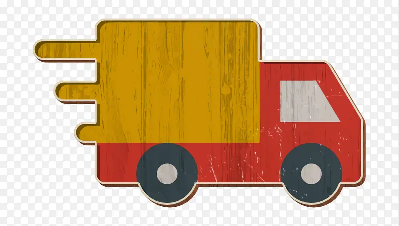 送货卡车图标 购物图标 卡车图标