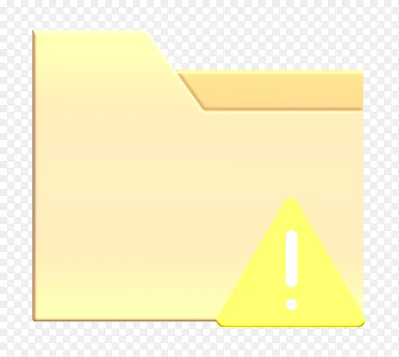 交互资源图标 文件夹图标 黄色