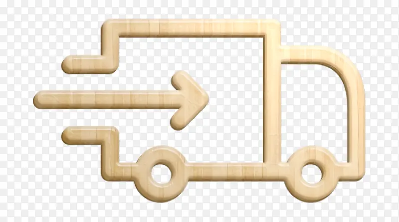 卡车图标 电子商务套装图标 运输图标