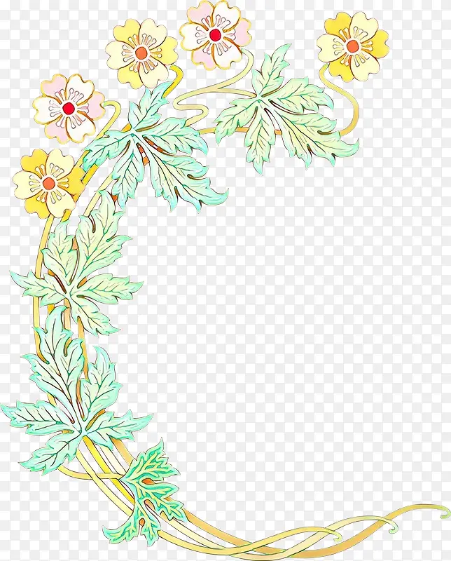 卡通 花梗 花PNG图片素材下载_图片编号6940787-PNG素材网