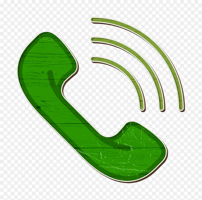 对话资产图标 手机图标 绿色
