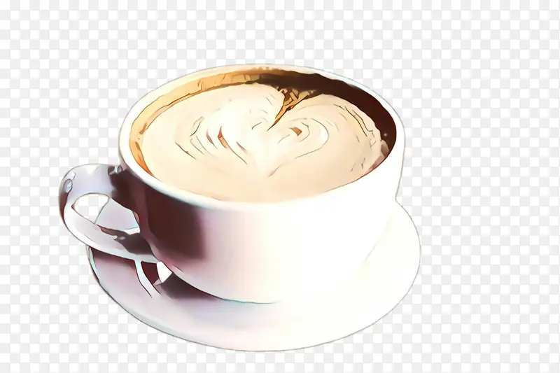 卡通 咖啡杯 咖啡牛奶