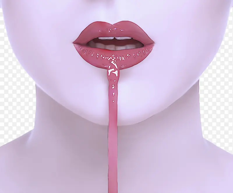 嘴唇 脸 粉色