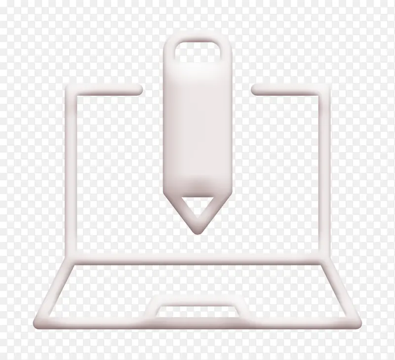笔记本电脑图标 商务套装图标 文字