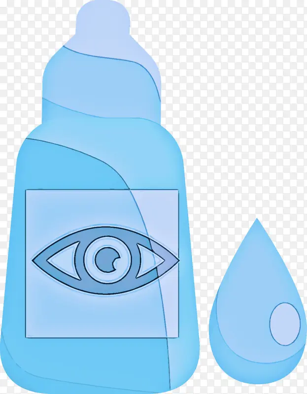 蓝色 瓶子 水瓶