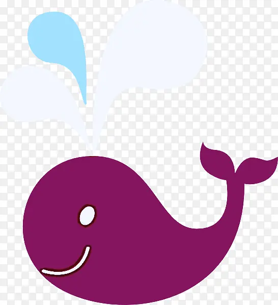 紫色 鲸鱼 鲸目动物