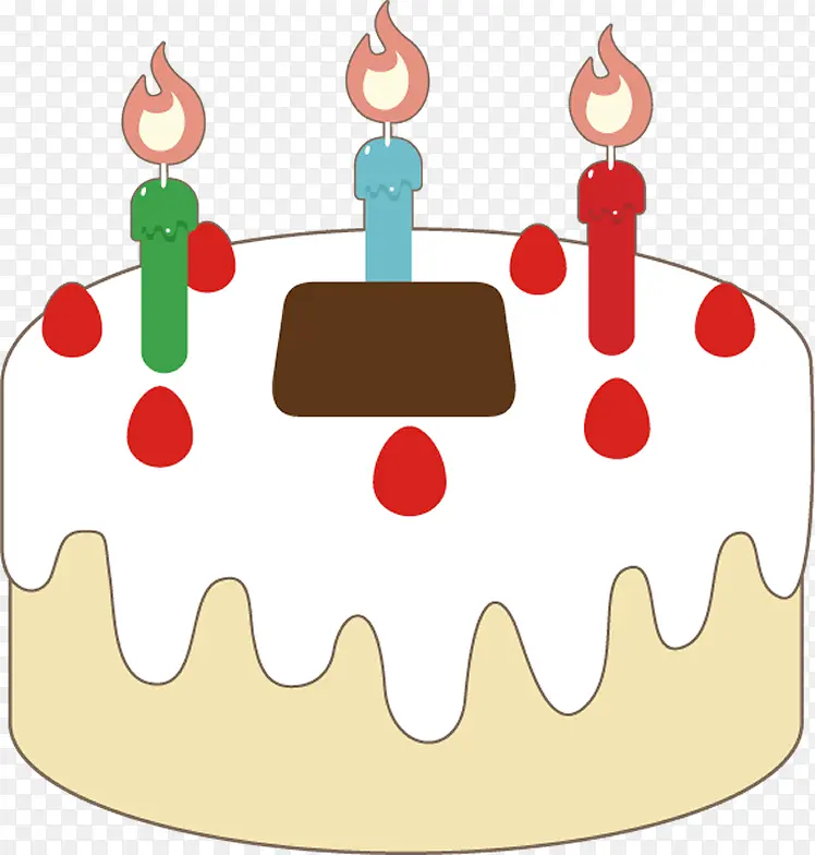 蛋糕 生日蜡烛 蛋糕装饰