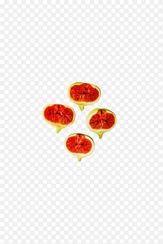 橙色 红色 植物