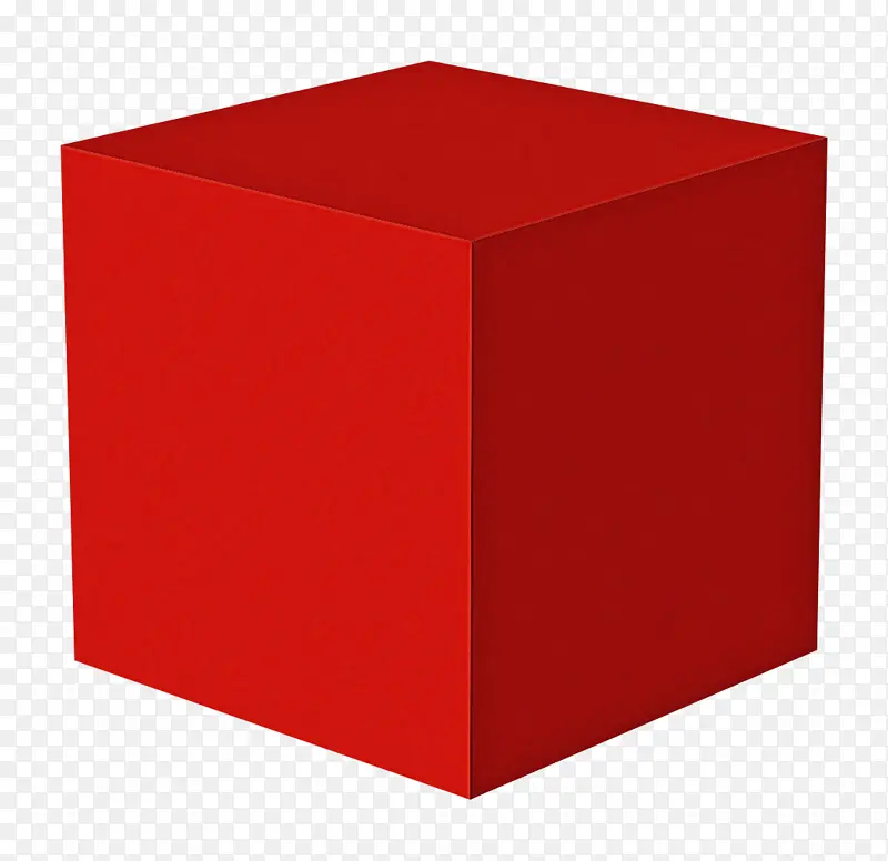 红色 长方形 材料属性