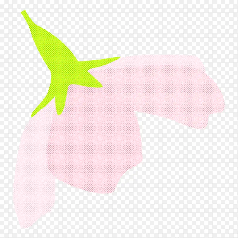 粉色 叶子 翅膀