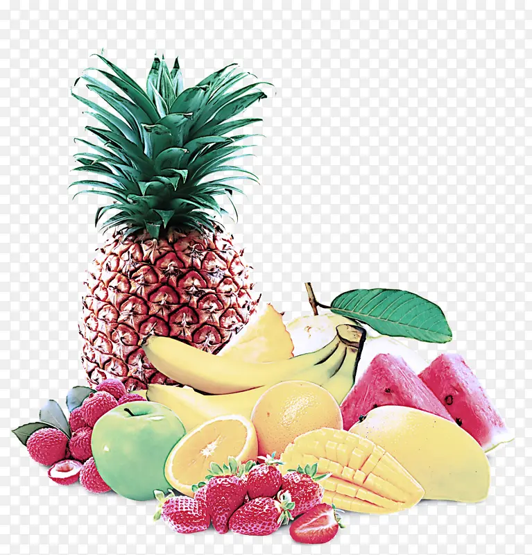 天然食品 菠萝 水果