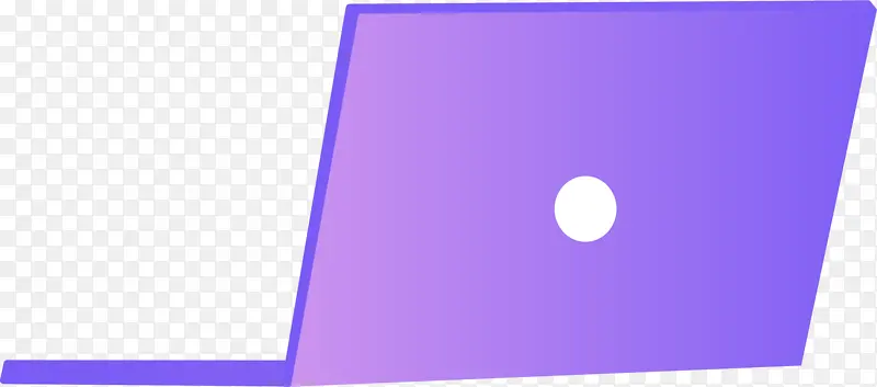 紫色 长方形 圆形