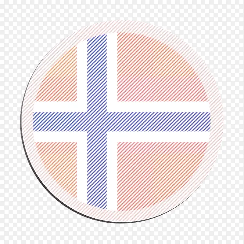 国家图标 旗帜图标 挪威图标