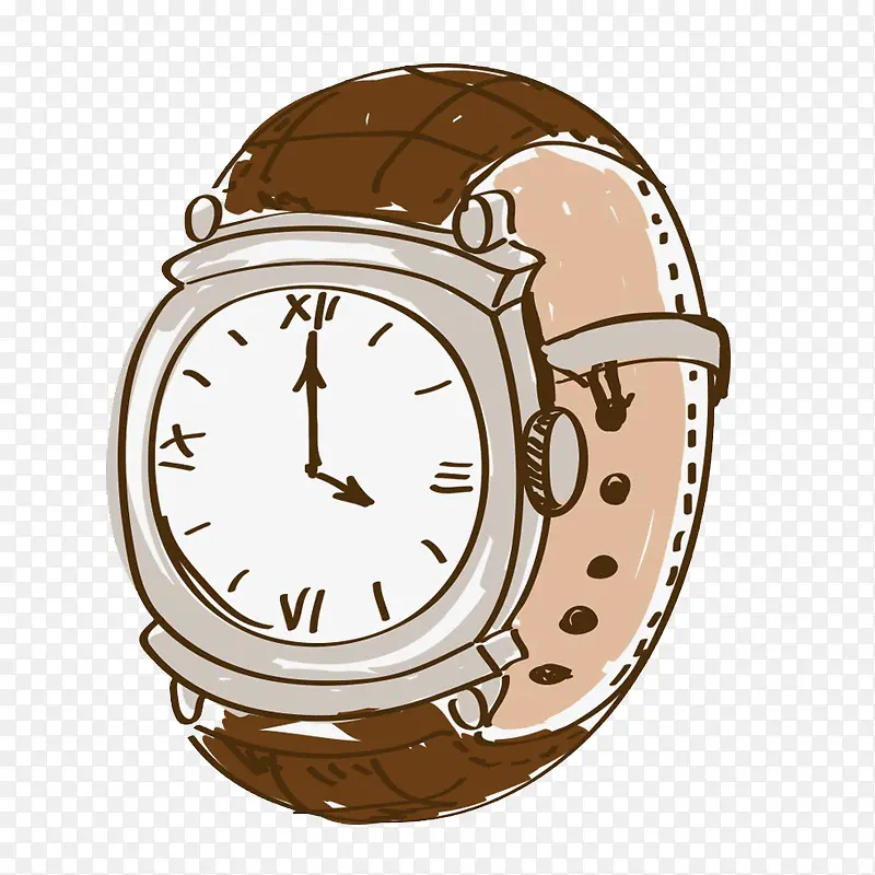 采购产品模拟手表 手表 棕色