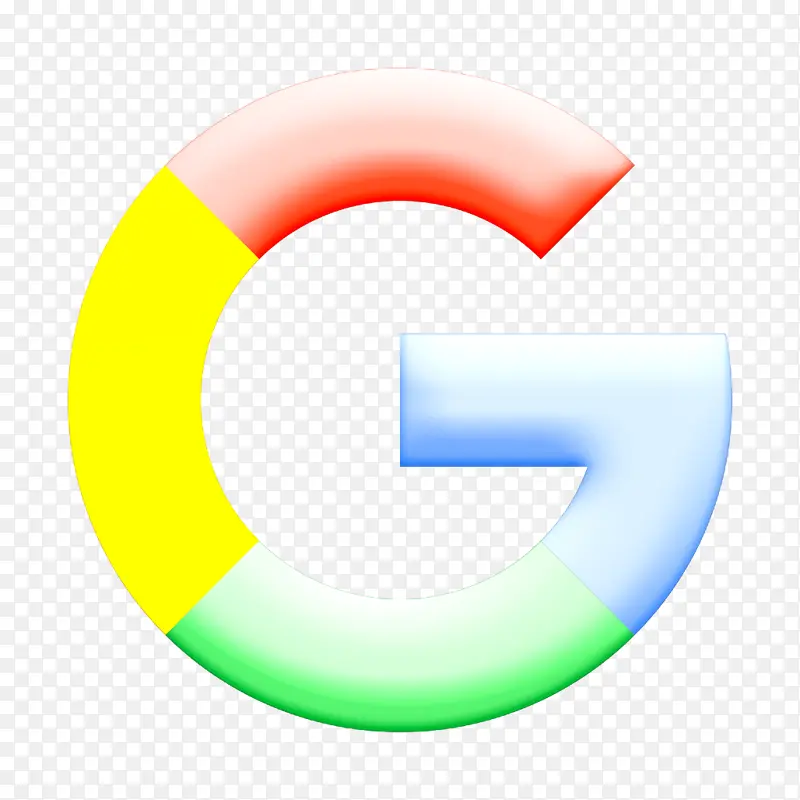 谷歌图标 符号 圆圈