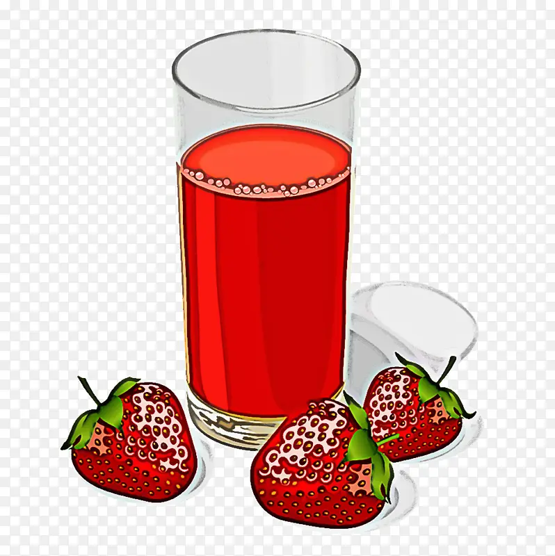 草莓汁 果汁 草莓