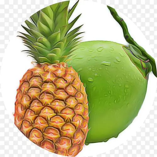 天然食品 菠萝 水果