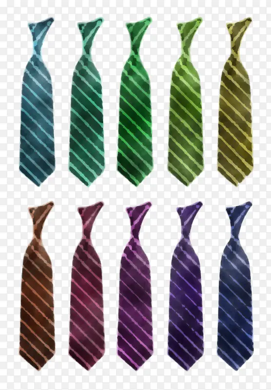 紫色领带
