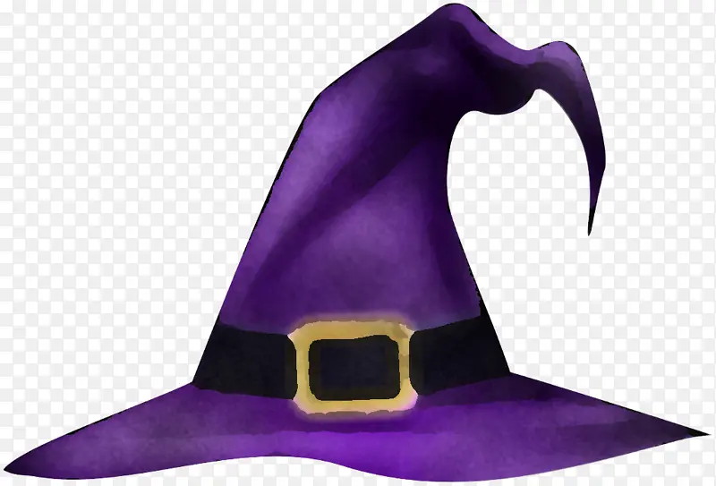 女巫帽 紫色 衣服