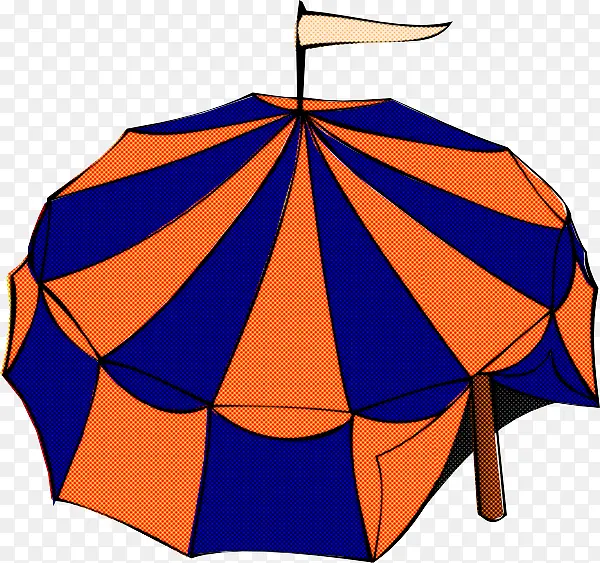 橙色 雨伞