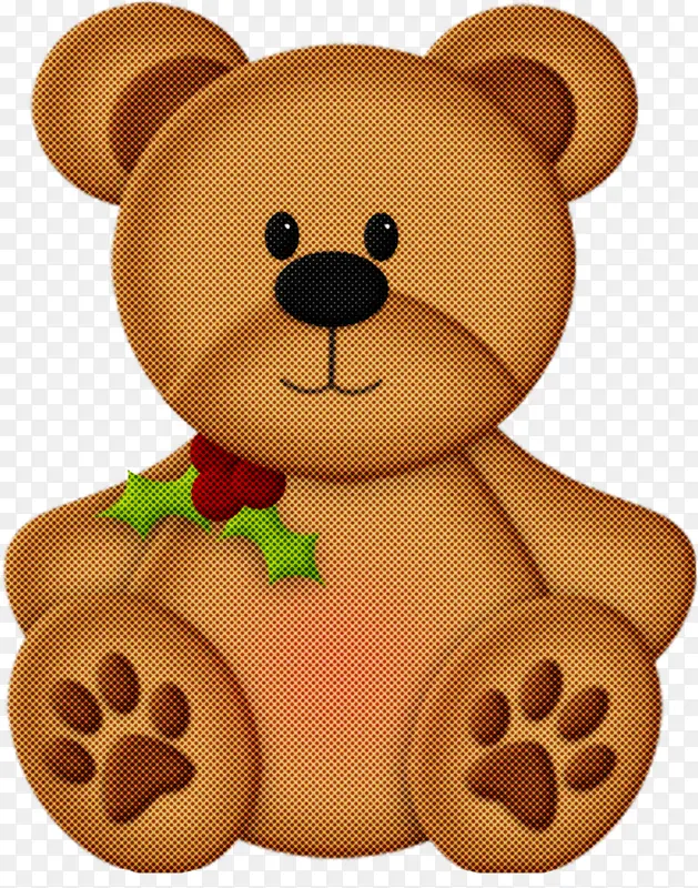 泰迪熊 玩具 棕色