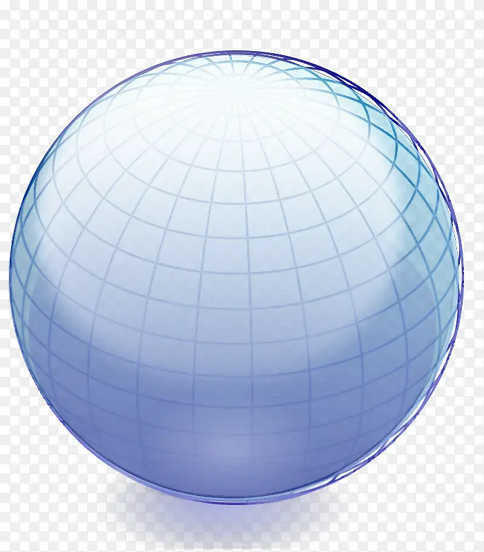 蓝色 球体 球