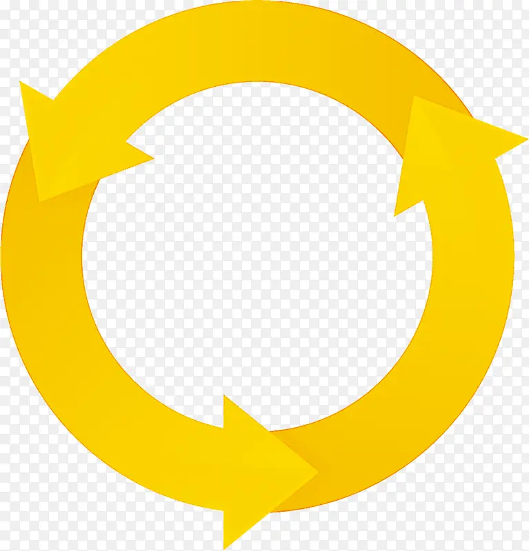 黄色 圆圈 符号