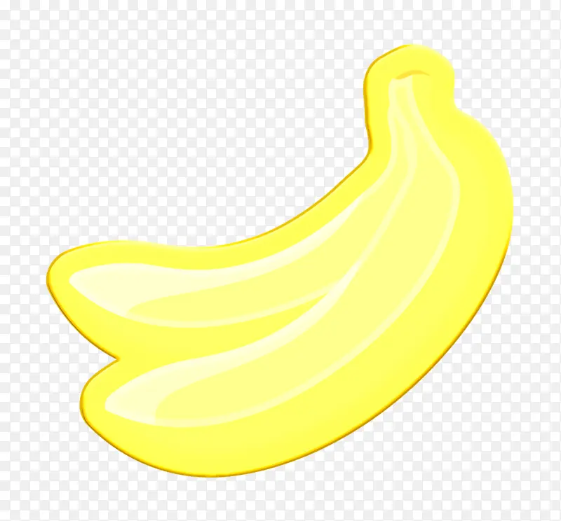 香蕉图标 甜点图标 食物图标