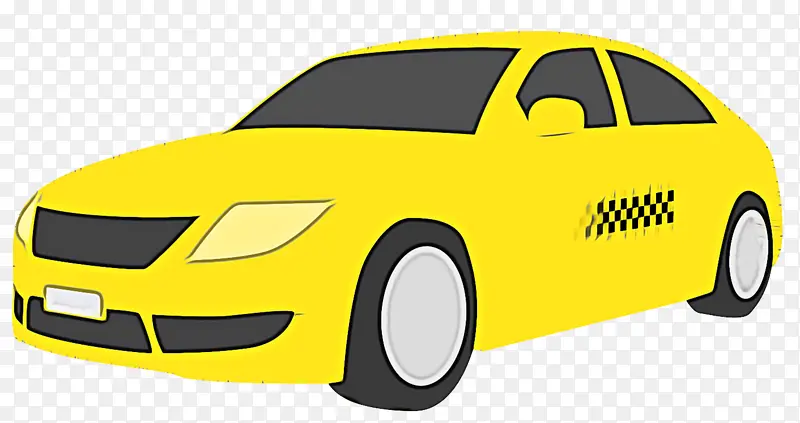汽车 出租车 黄色