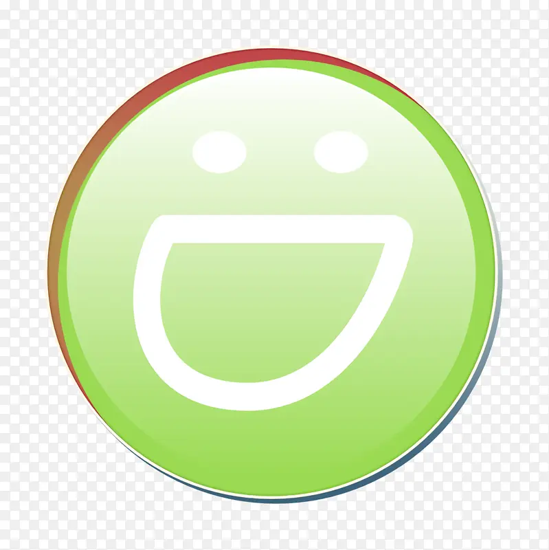 应用程序图标 绿色 面部表情