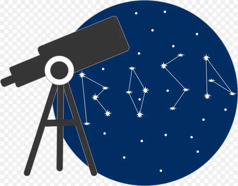 光学仪器 望远镜 圆圈