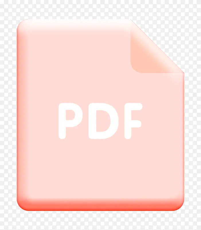 文档图标 粉色 红色