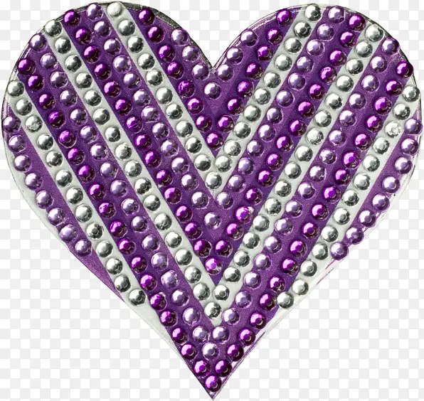 紫色 紫罗兰色 心形