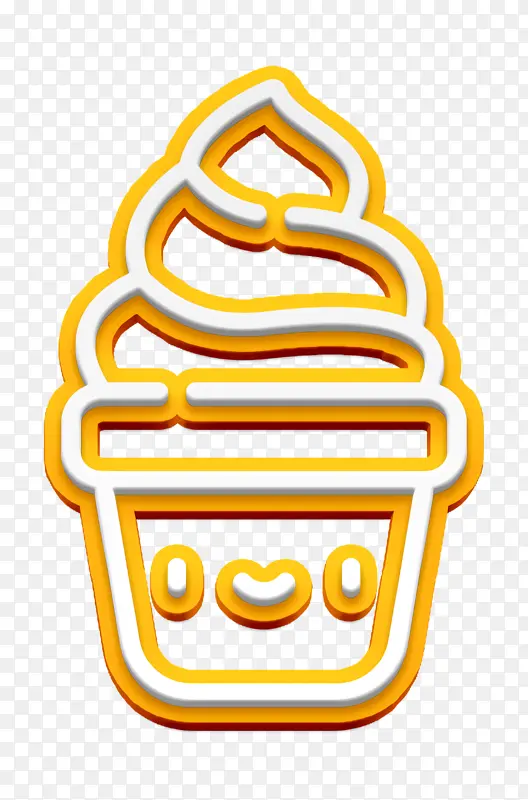 夏季标志 冰淇淋标志 热带标志