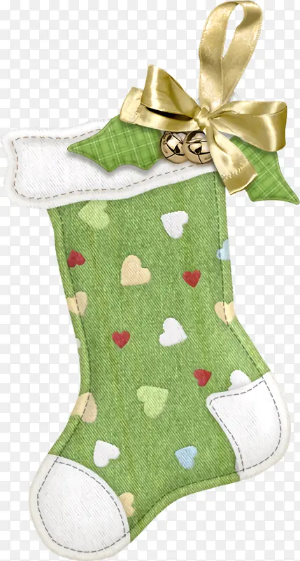 采购产品圣诞袜 圣诞袜 绿色