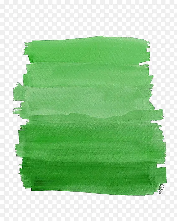 绿色 塑料
