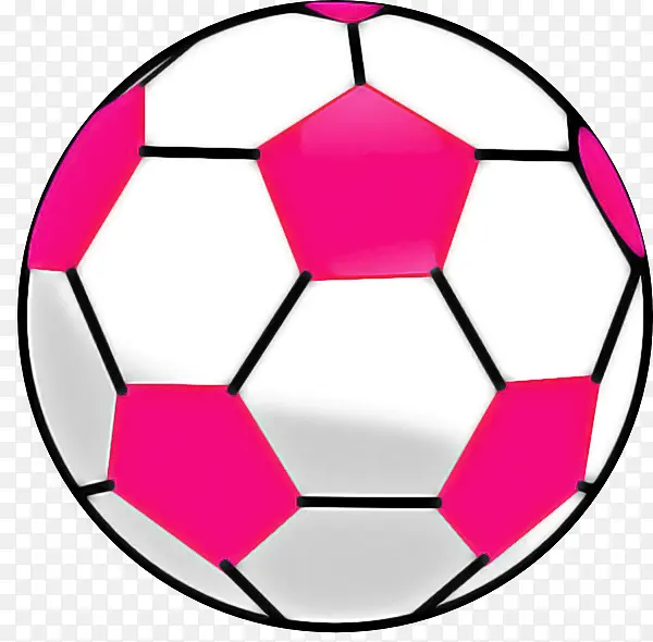 足球 粉色 球