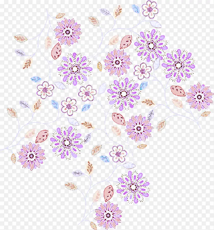 紫色 丁香 花