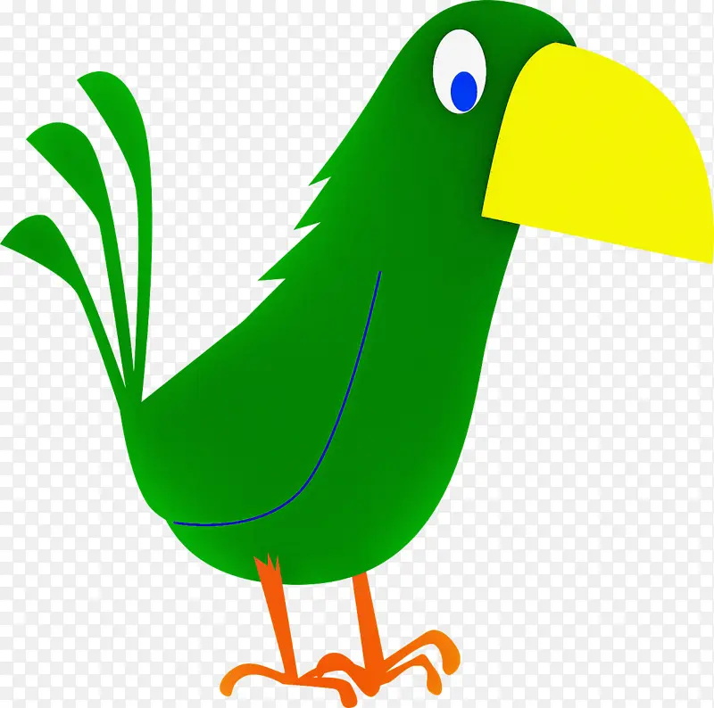 鸟 喙 绿色