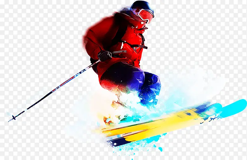 滑雪者 滑雪 自由式滑雪